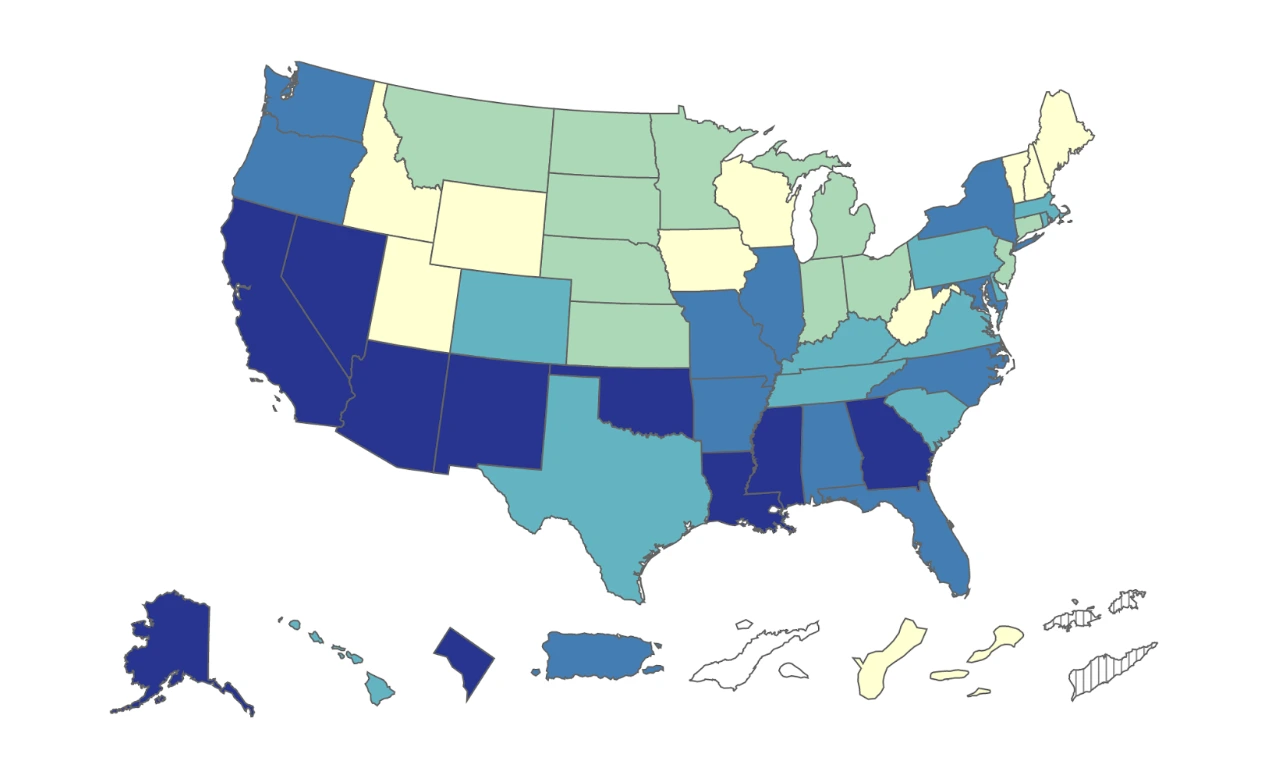 STD by States