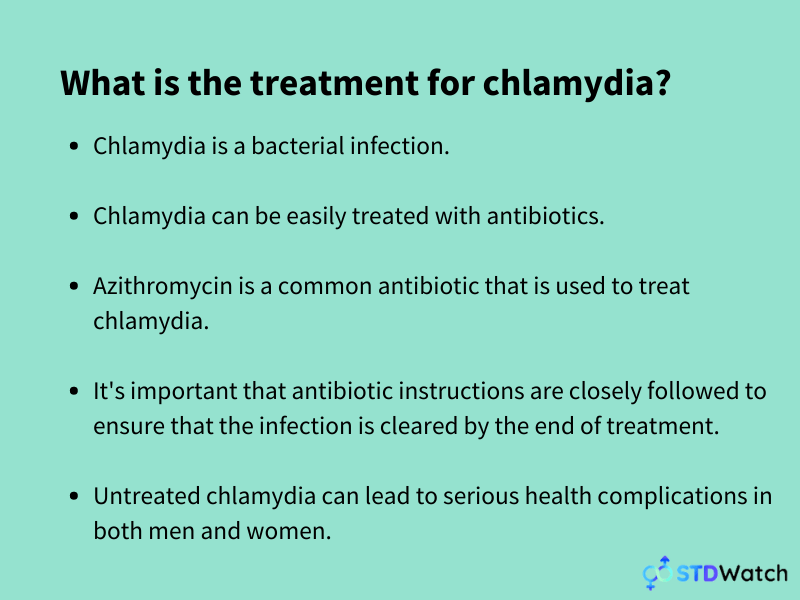 how long does it take for azithromycin to clear chlamydia